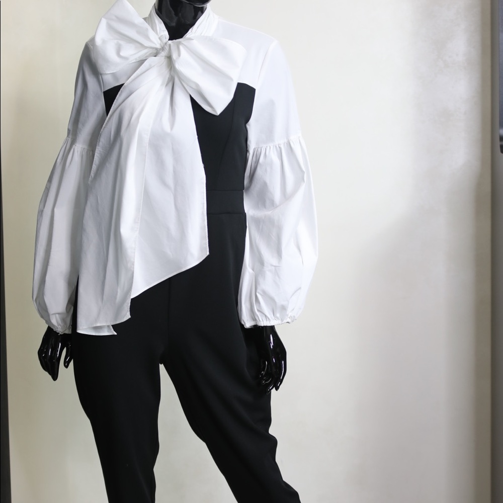 Black and White Jumpsuit